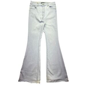 Sweet Look Flare Jeans Light Wash Denim High Rise Bell Bottoms Size 9 Fits 28"